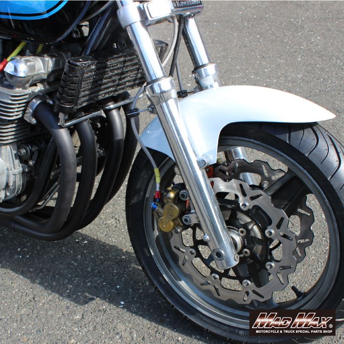 フロントフェンダー ホワイト ゼファー750/1100