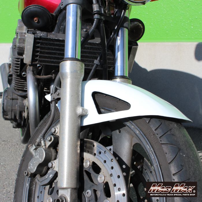 ショートフロントフェンダー ホワイト 汎用