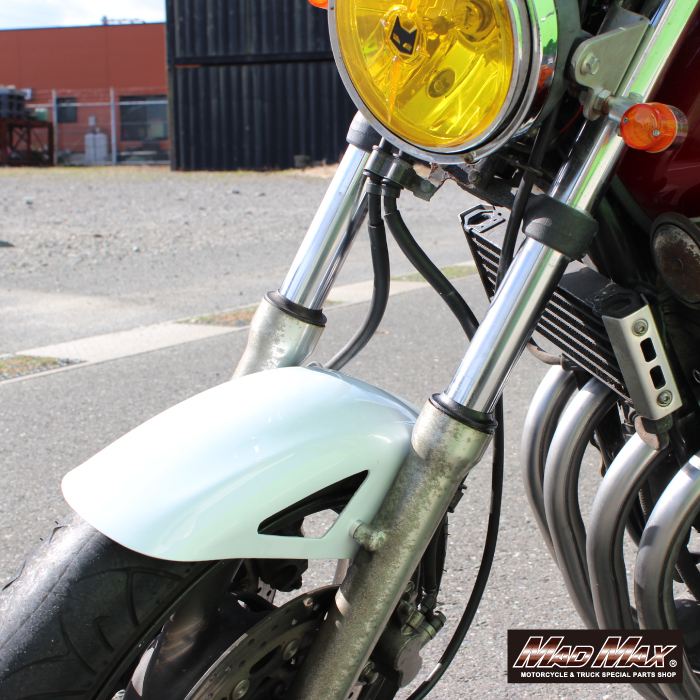 ショートフロントフェンダー ホワイト 汎用