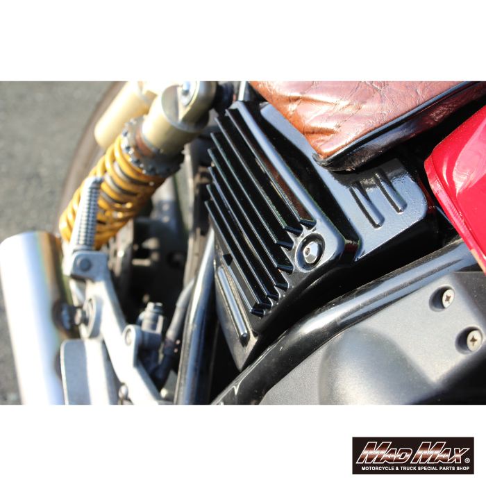 アルフィンカバー ブラック 左右セット XJR400