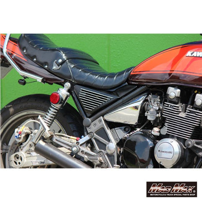 アルフィンカバー TYPE2 ブラック/フィン削出し ゼファー400/カイ