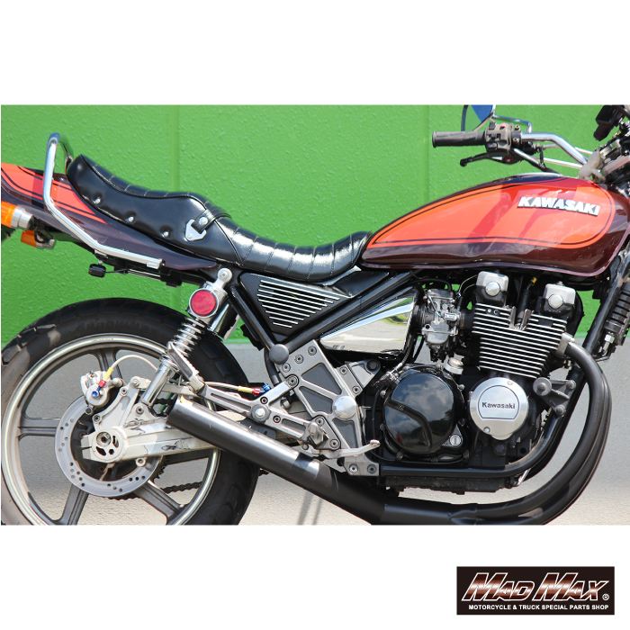 アルフィンカバー TYPE2 ブラック/フィン削出し ゼファー400/カイ