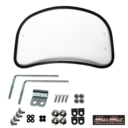 風防ミドルサイズ クリア/ブラック 縦225×横415×厚み3mm 汎用