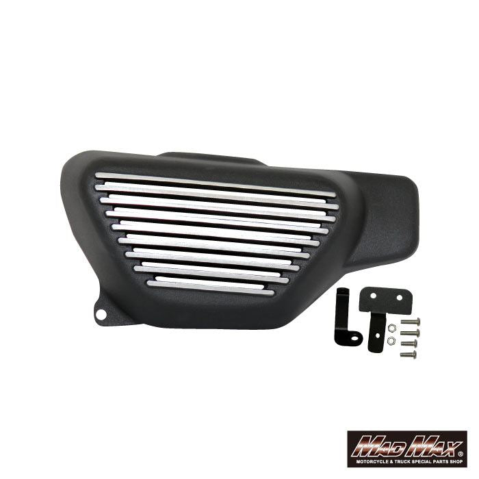 アルフィンカバー ブラック/フィン削出し 右側/1個 モンキー125