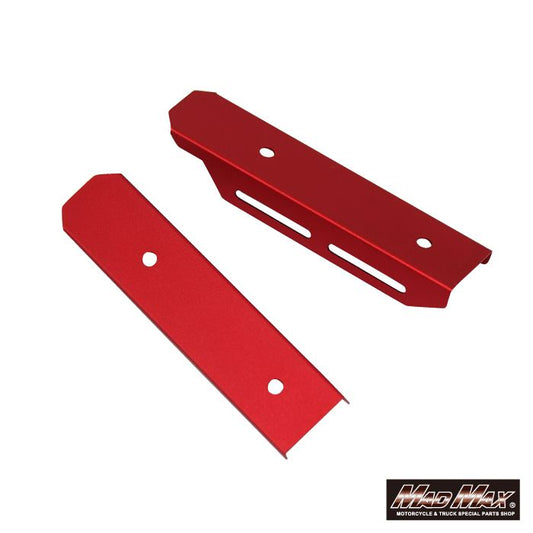 ラジエターサイドカバー レッド 左右セット Z900RS/カフェ