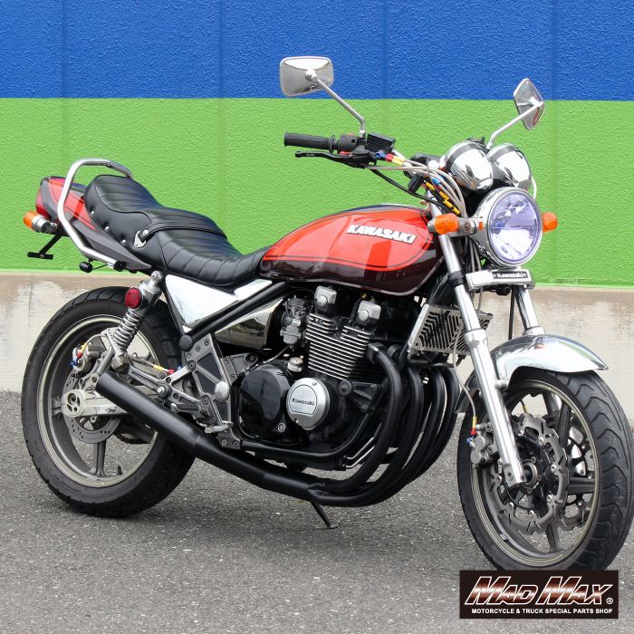 サイドカバー メッキ ゼファー400/カイ