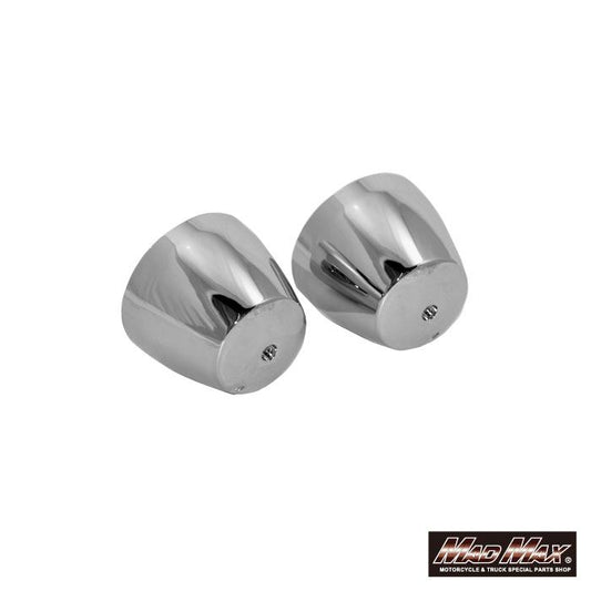 メーターロアカバー メッキ 左右セット ゼファー400/750 バリオス1型