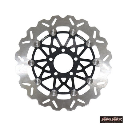 ウェーブ ディスクローター ブラック 300mm 1枚 ゼファー400/750 バリオス