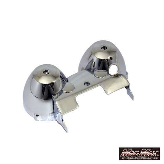 メーターロアカバー メッキ バリオス ゼファーカイ ZRX400/1100