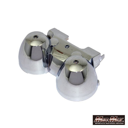 メーターロアカバー メッキ バリオス ゼファーカイ ZRX400/1100