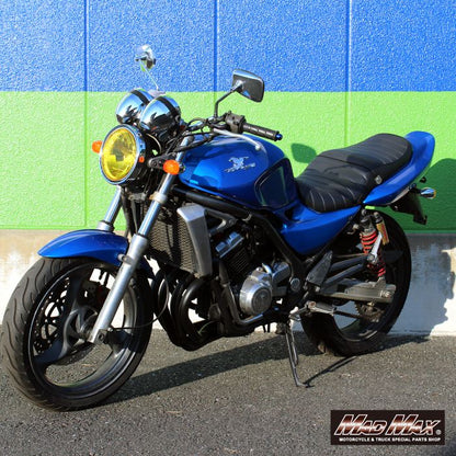 メーターロアカバー メッキ バリオス ゼファーカイ ZRX400/1100