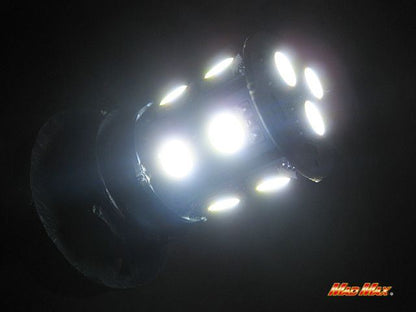 LED S25(BAY15d) ダブル球 3chip SMD 13連 ホワイト 2個セット 汎用(12V用)
