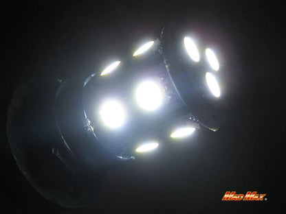 LED S25(BA15S) シングル球 3chip SMD 13連 ホワイト 2個セット 汎用(24V用)