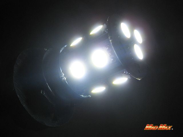 LED S25(BAY15d) ダブル球 3chip SMD 13連 ホワイト 2個セット 汎用(24V用)