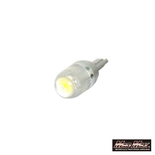 T10 SMDバルブ(3粒) ウェッジ球 6500K ホワイト 1個 汎用(12V車専用)