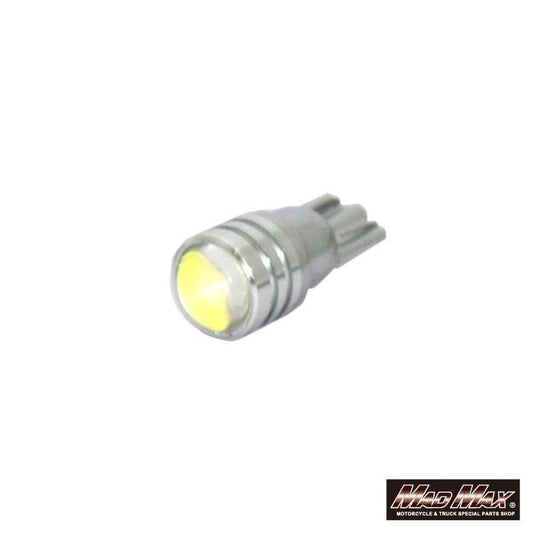 T10 SMDバルブ(1粒) ウェッジ球 6500K ホワイト 1個 汎用(12V車専用)