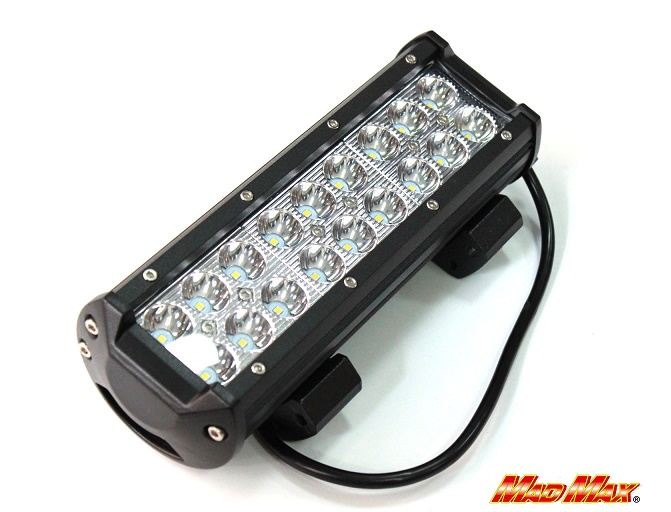 LEDライトバー18連 ワークライト 防水 54W 縦95×横230×厚64mm 汎用(12V-24V兼用)