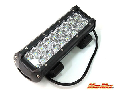 LEDライトバー18連 ワークライト 防水 54W 縦95×横230×厚64mm 汎用(12V-24V兼用)