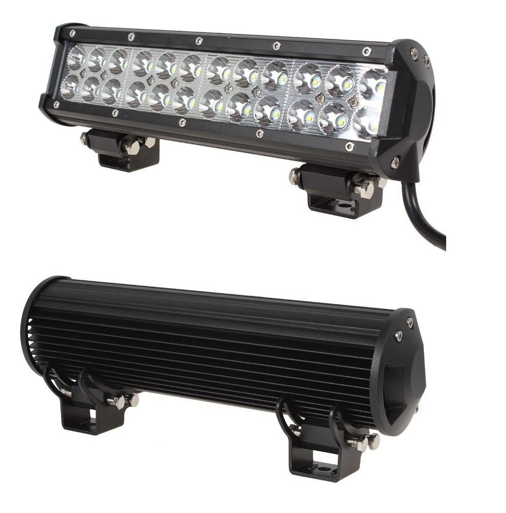 24-LED Light Bar Work Light, Waterproof, 72W, 95x300x64mm (Height x Width x Depth), Universal (12V-24V compatible)