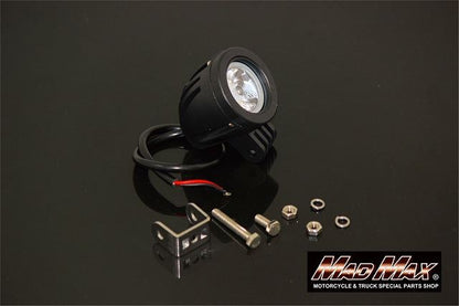 小型1灯式 LEDフォグランプ 10W 縦56×横56×奥行66mm 汎用(12V/24V兼用)