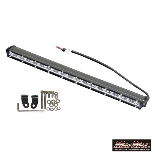 ライトバー ワークライト LED18連 54W シングルタイプ 縦31×横495×奥行55mm 汎用(12V/24V兼用)