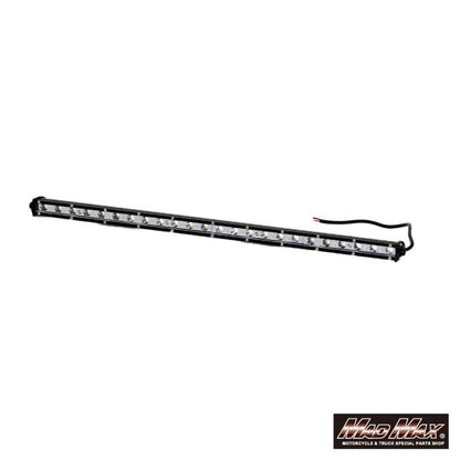 LED Light Bar, 24 LEDs, 72W, Single Row, 31x655x55mm, Universal (12V/24V compatible)