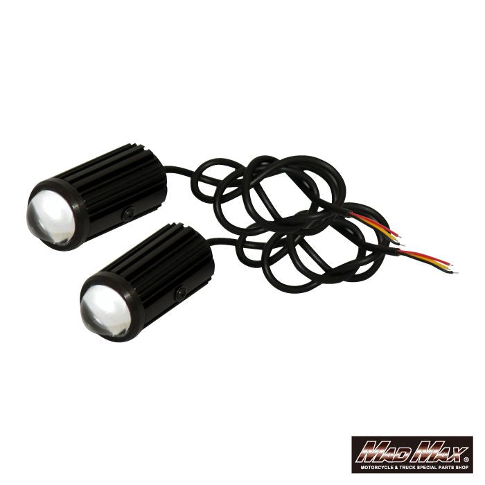 フォグランプ 15W 3000LM 発光色切替 ホワイト/イエロー 2個セット 汎用(12V/24V)