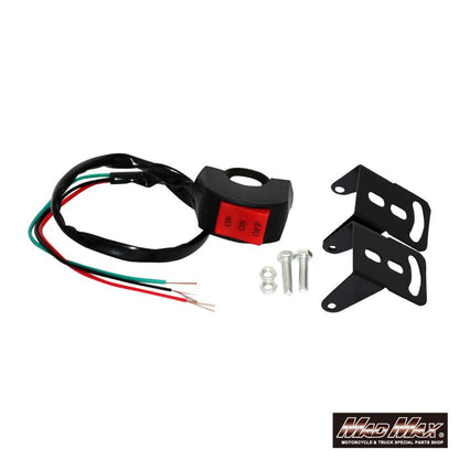 フォグランプ 15W 3000LM 発光色切替 ホワイト/イエロー 2個セット 汎用(12V/24V)