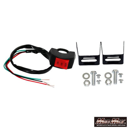 フォグランプ 15W 3000LM 発光色切替 ホワイト/イエロー 2個セット 汎用(12V/24V)