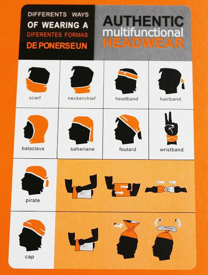 フリース地 ネックウォーマー/フェイスマスク 男女兼用 豹柄マルチ