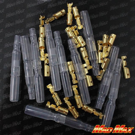 圧着ギボシ端子 絶縁スリーブ メス 20個セット 汎用