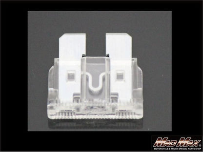 ATSヒューズ 平型 25A シルバー 19×19×5mm 1個 汎用(12V-24V兼用)