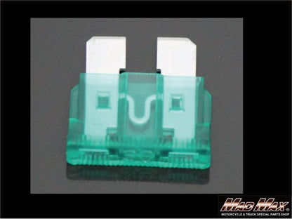 ATS Blade Fuse, 30A, Green, 19x19x5mm, 1pc, Universal (12V-24V compatible)