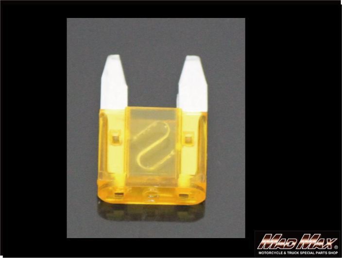 ATS Flat Mini Fuse 5A Orange 16x11x4mm 1pc Universal (12V-24V compatible)