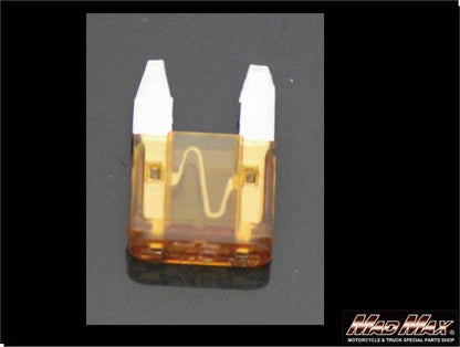 ATS Fuse, Low Profile Mini, 7.5A, Brown, 16×11×4mm, 1pc, Universal (12V-24V compatible)