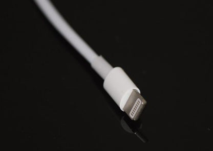 iPhone7 iPhone7PLUS USBケーブル ホワイト 190mm 1本