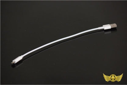 Micro-USBアダプタ ケーブル 充電器 android旧型専用 ホワイト 190mm 1本
