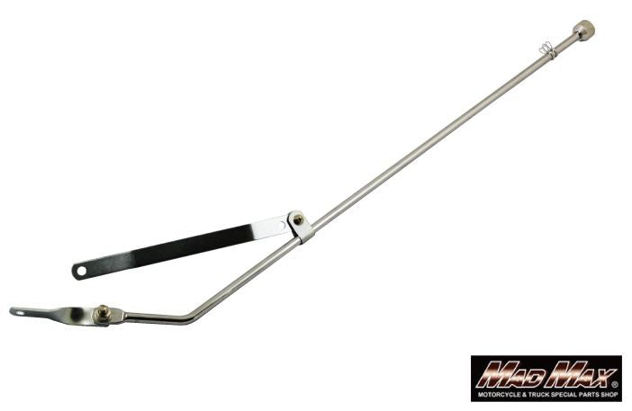 旗棒 メッキ M/740mm 汎用