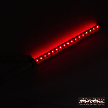 旗棒黒 LED レッド発光 500mm 汎用
