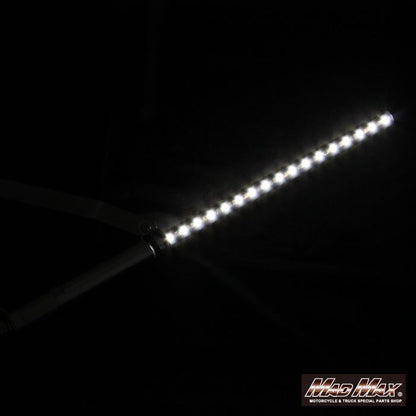旗棒黒 LED ホワイト発光 500mm 汎用