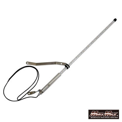 旗棒白 LED ブルー発光 750mm 汎用
