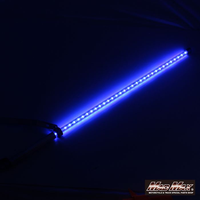 旗棒白 LED ブルー発光 750mm 汎用
