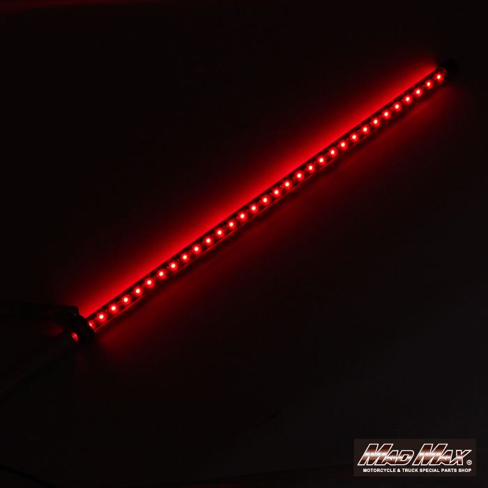 旗棒黒 LED レッド発光 750mm 汎用