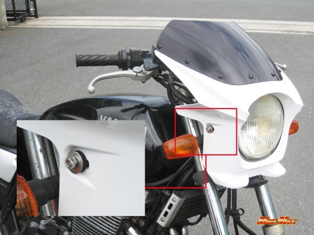 130φ/180φビキニカウル用ボルトセット 8mm 汎用