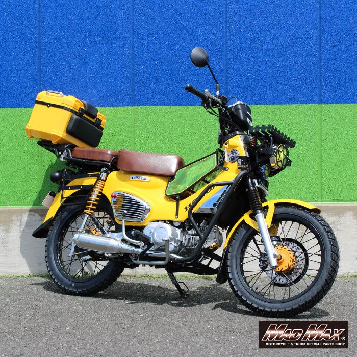 MrQuick製 サイドカバー メッキ クロスカブ50/110 スーパーカブ50/110