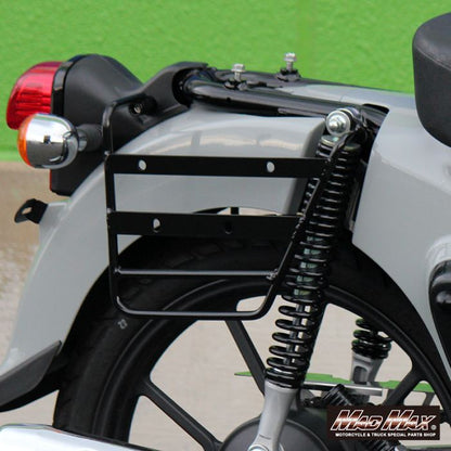 MrQuick製 サイドバックステー ブラック クロスカブ50/110