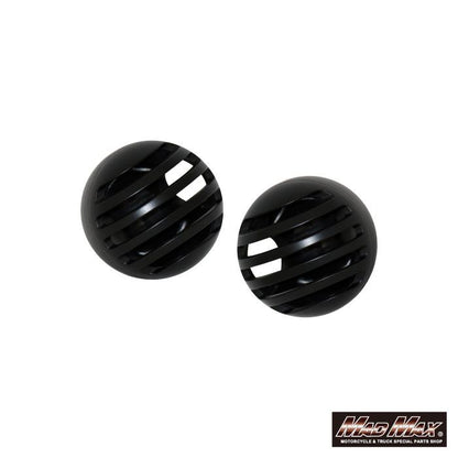 MrQuick製 ウィンカーガーニッシュ ブラック 2個セット クロスカブ110