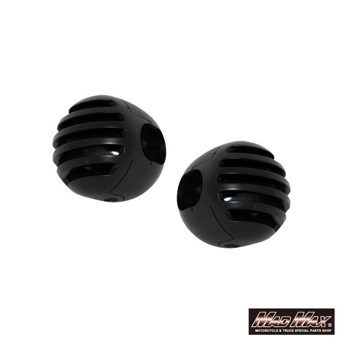 MrQuick製 ウィンカーガーニッシュ ブラック 2個セット クロスカブ110