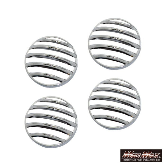 MrQuick製 ウィンカーガーニッシュ メッキ 4個セット クロスカブ50/110 スーパーカブ50/110