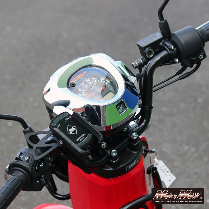MrQuick Meter Cover, Chrome, Cross Cub 110